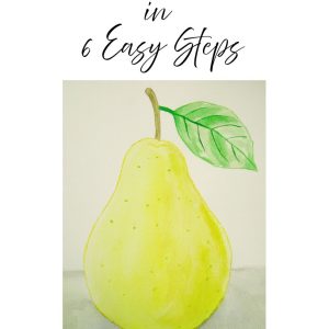 Paint a Pear-6 Step Method