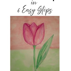 Paint a Tulip-6 Step Method