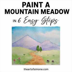 Paint a Mountain Meadow in 6 Easy Steps