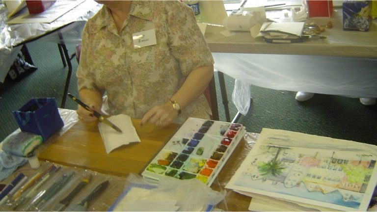 Portable Watercolor Supplies for Painting Away From Home