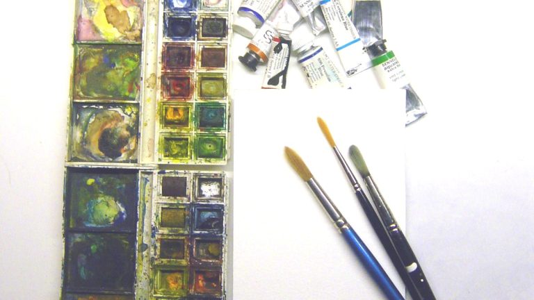 How to Revive Dried Watercolor Tube Paint